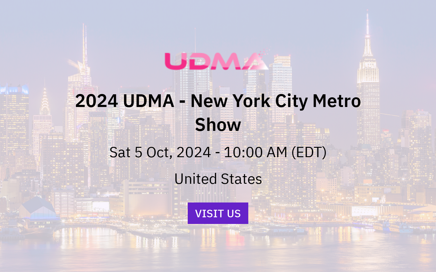 2025 UDMA New York City Metro Show